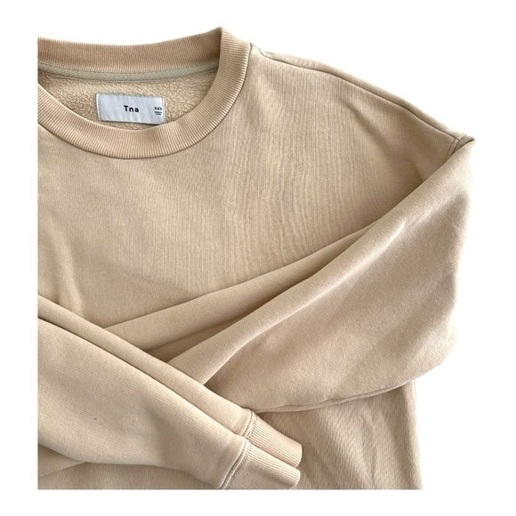 ARITZIA | TNA Terry Fleece Crew Neck - Picture 1 of 8